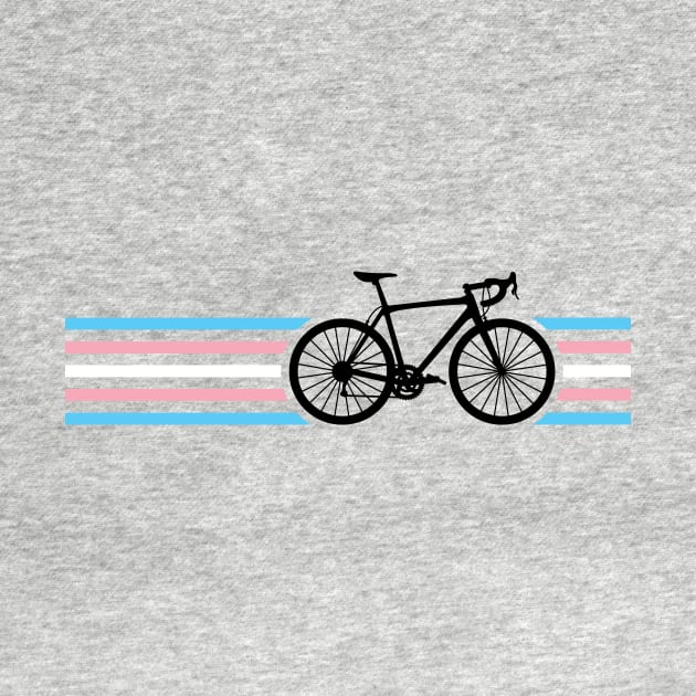 Trans Pride Cycling by rainbowfoxdesigns